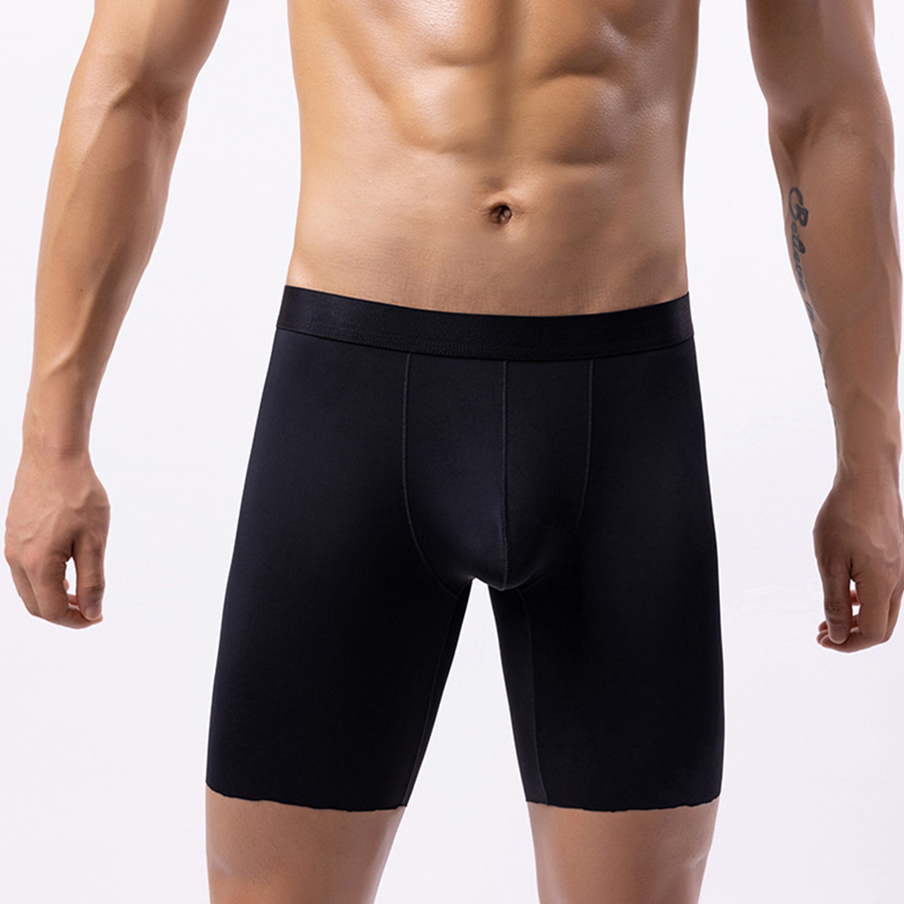 Men Ice Silk Long Leg Shorts B - Long Leg Trunk Men recensie en prijs