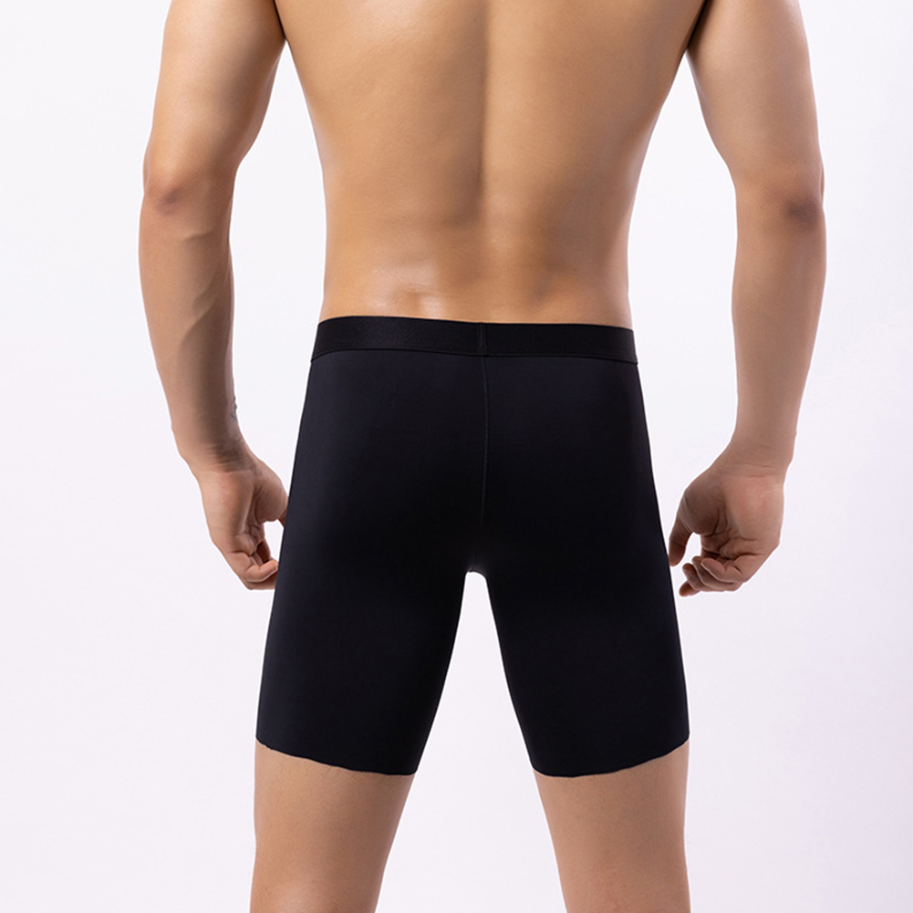 Men Ice Silk Long Leg Shorts B - Long Leg Trunk Men recensie en prijs