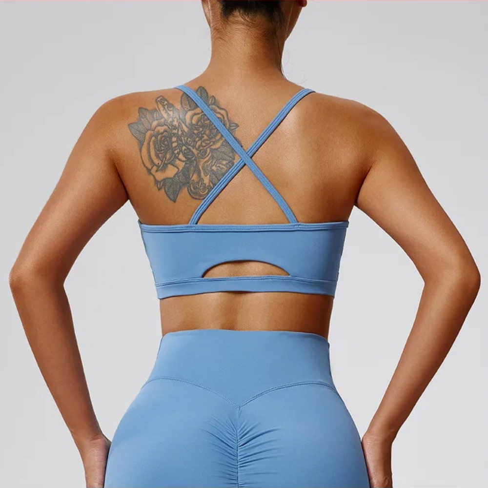 Sexy Cross Back Sports Bra Wom - Quick Dry Underwear recensie en prijs