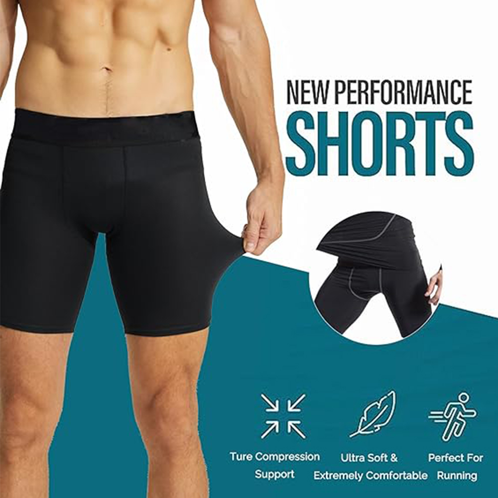3 Pack Compression Shorts Men  - Compression Shorts Athletes recensie en prijs