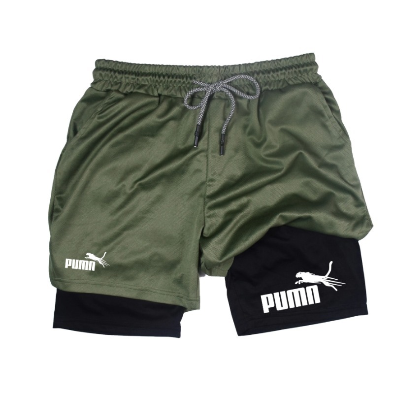 Summer Breathable Two-in-one D - Compression Shorts Athletes recensie en prijs