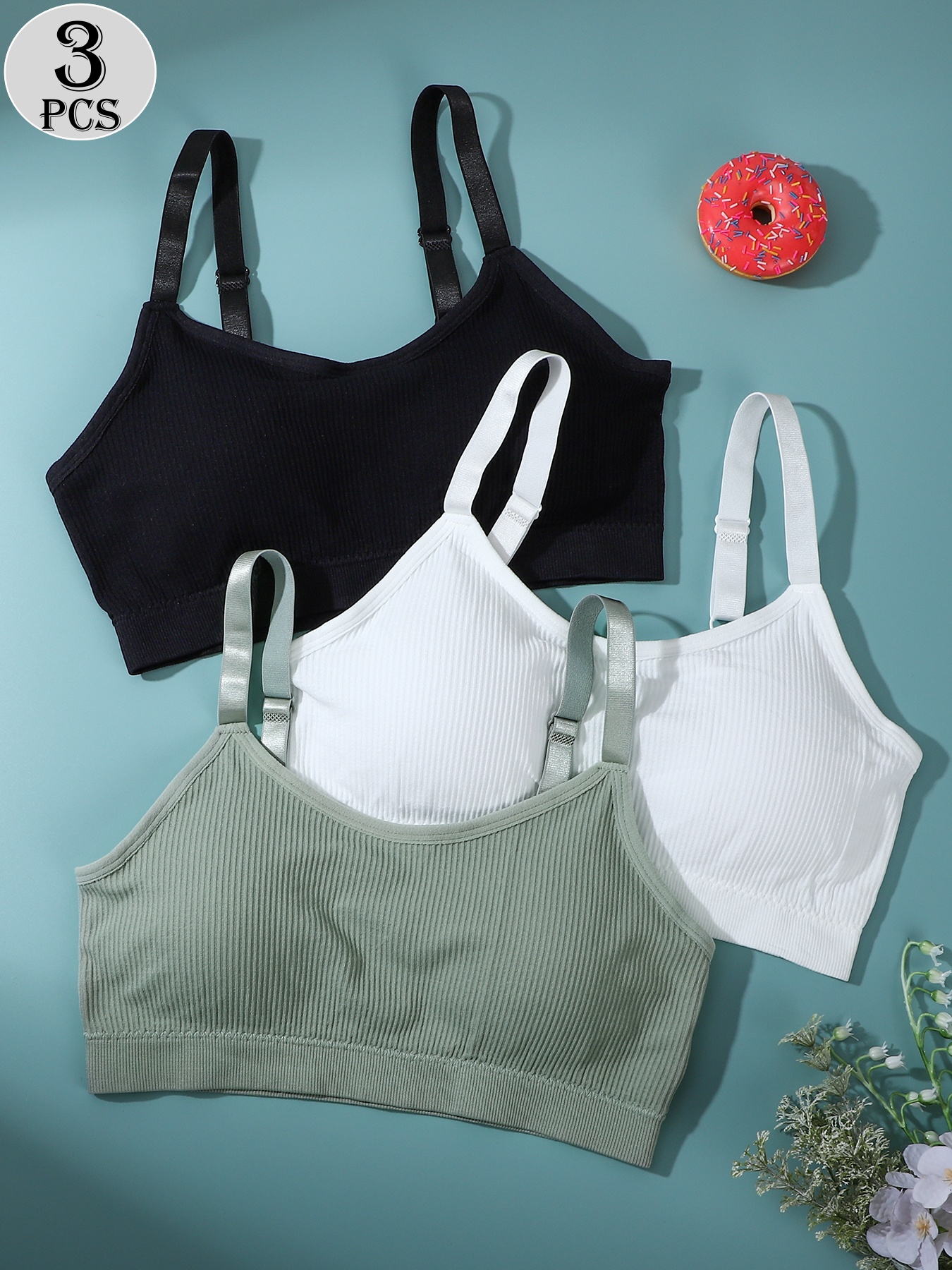 3-Pack - Women's Sports Bra -  - Multi Pack Underwear recensie en prijs