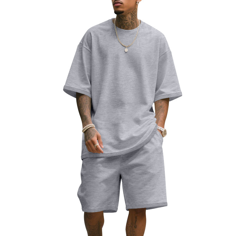 Men's Casual Two Piece Set Sum - T Shirt Tight Fit recensie en prijs