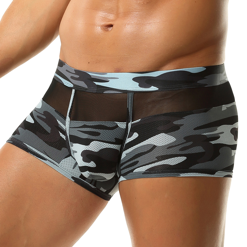 Camouflage Boxer Shorts Men Po - Mesh Sport Boxer recensie en prijs