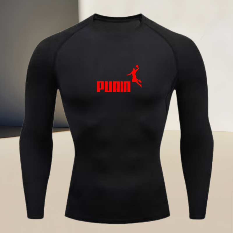 Men's long sleeved round neck  - T Shirt Tight Fit recensie en prijs