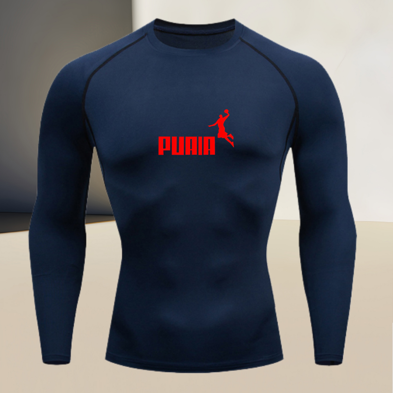 Men's long sleeved round neck  - T Shirt Tight Fit recensie en prijs