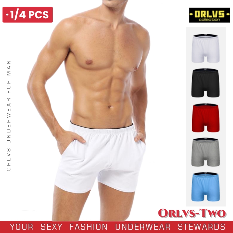 1/4 PCS ORLVS Brand Sexy Men U - Boxer Brief Pack Cotton recensie en prijs