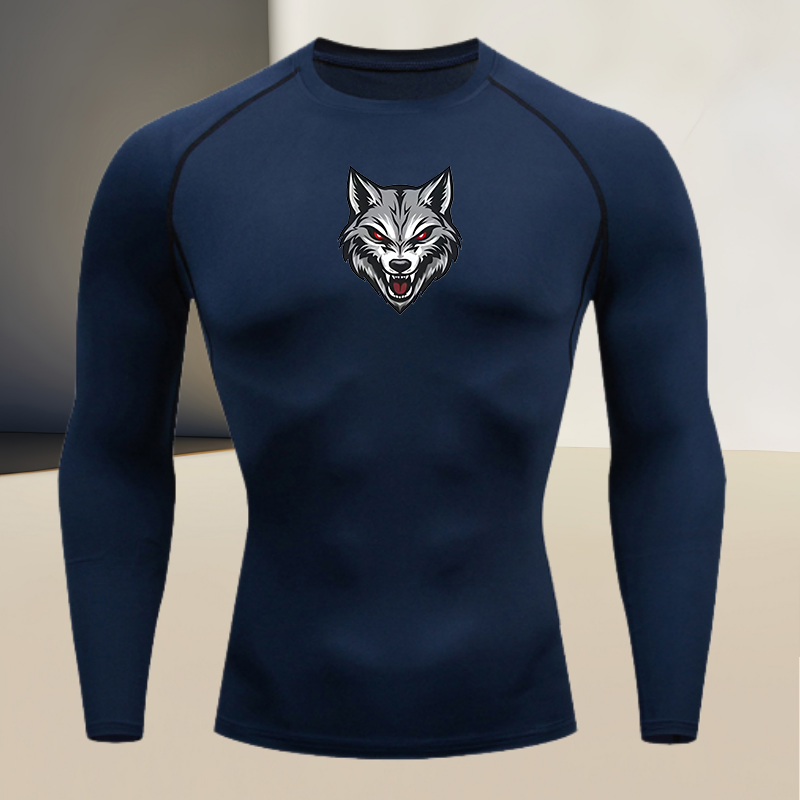 Men's long sleeved round neck  - T Shirt Tight Fit recensie en prijs