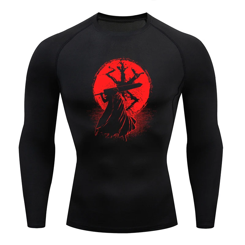 Sportswear for Men Gym Anime B - T Shirt Tight Fit recensie en prijs