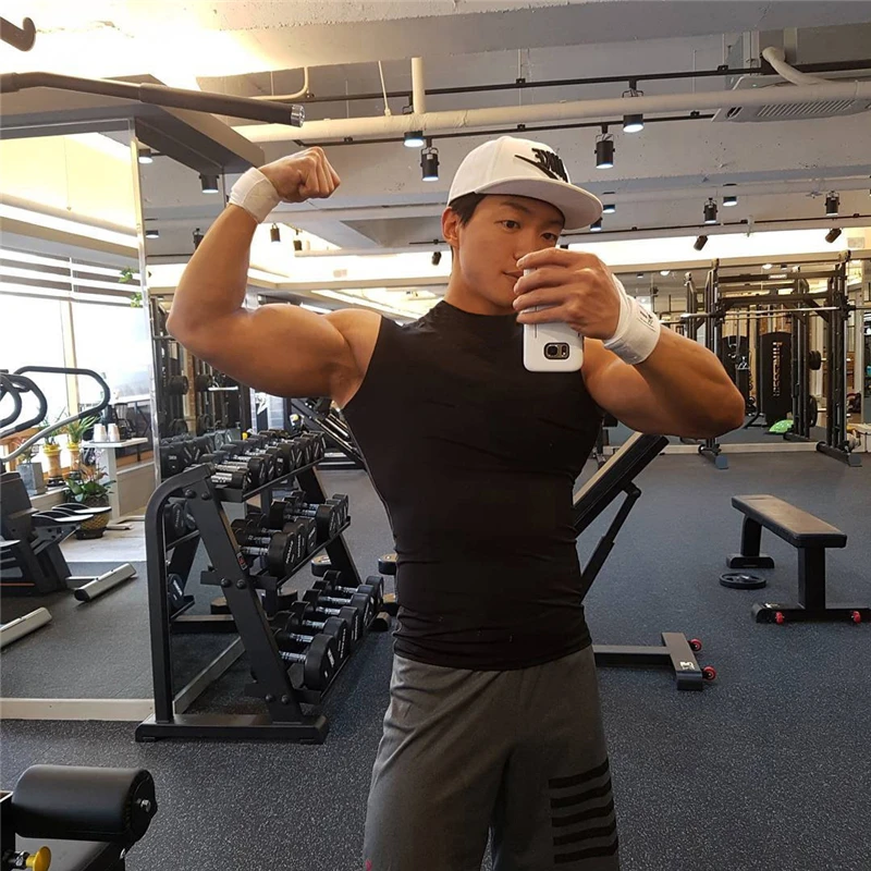 Compression Tight Clothing Gym - Sleeveless Undershirt recensie en prijs