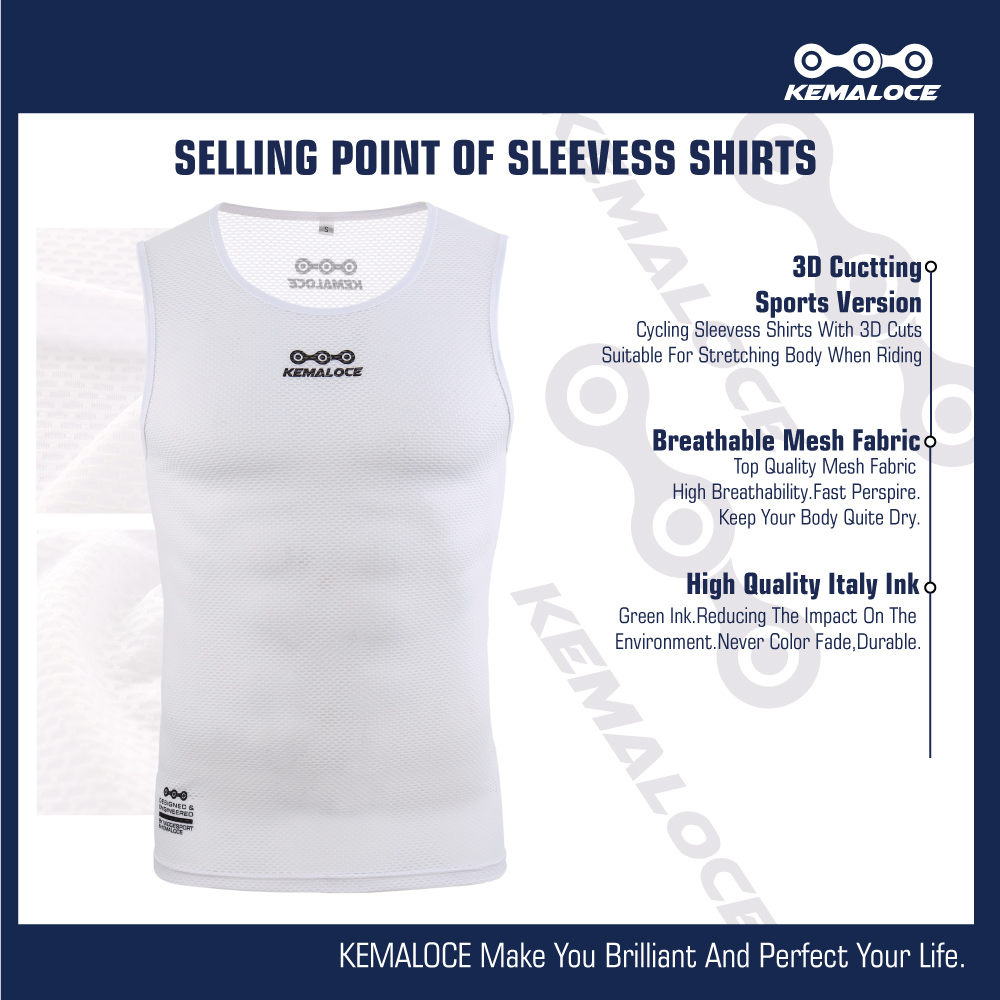 KEMALOCE Cycling Base Layer Sl - Sleeveless Undershirt recensie en prijs