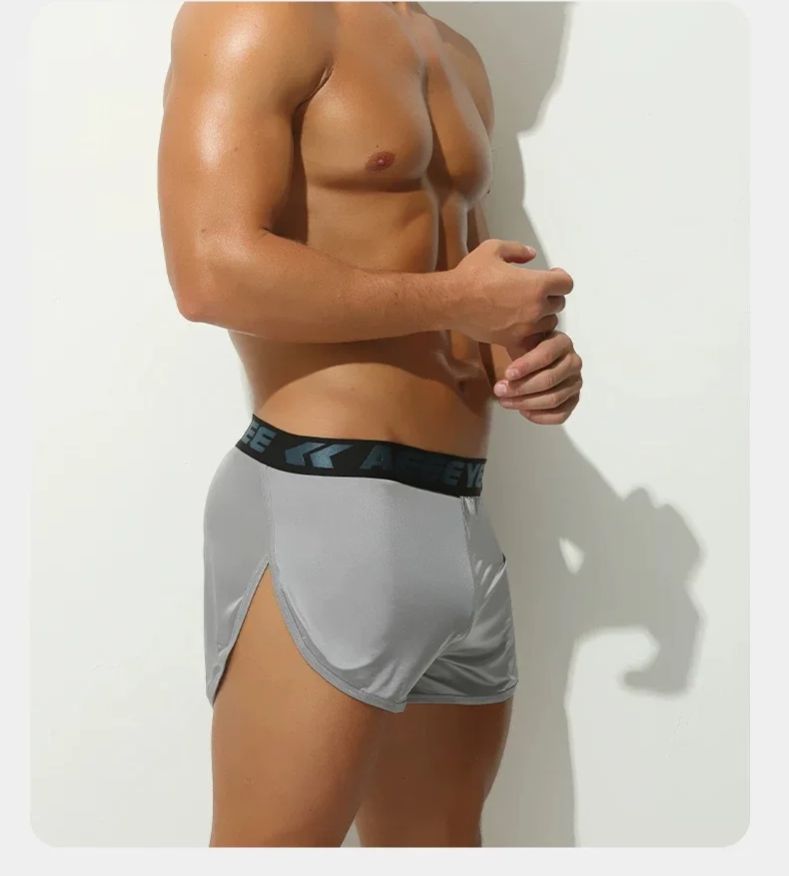 Men's Solid Color Underwear bo - Mesh Sport Boxer recensie en prijs