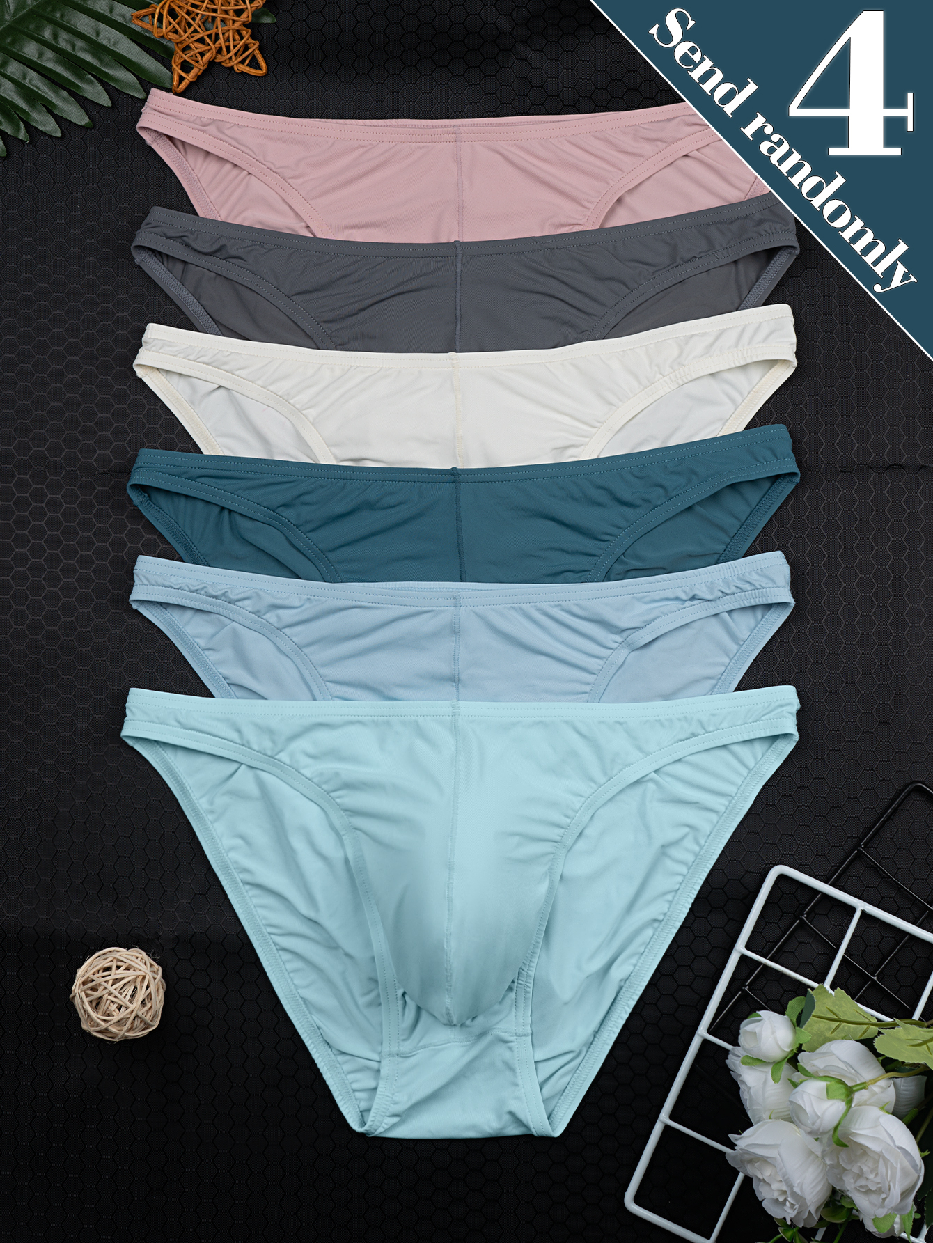 4-Pack Random Color Men's New  - Multi Pack Underwear recensie en prijs