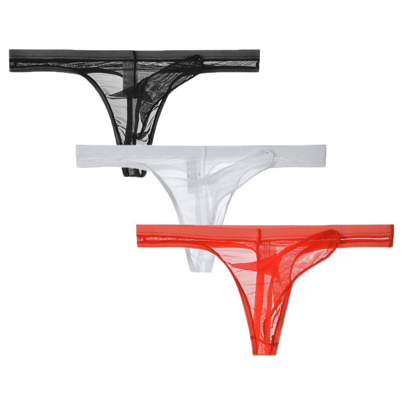 3Pcs/lot Men Underwear T-Back  - Multi Pack Underwear recensie en prijs