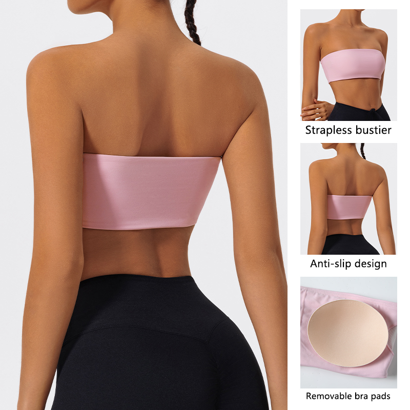 Strapless Sports Bra Gym Crop  - Quick Dry Underwear recensie en prijs
