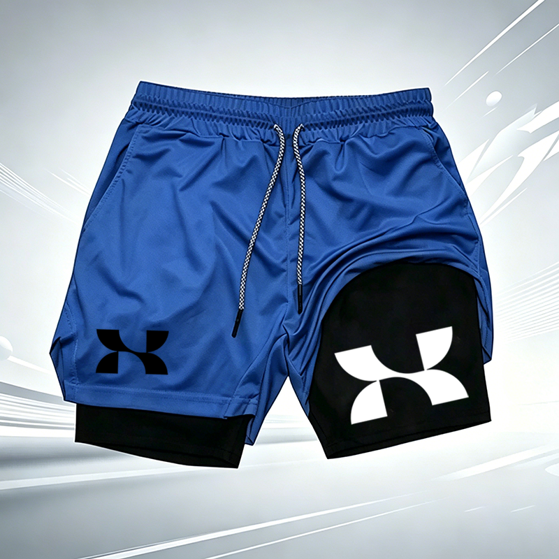 Men's 2-in-1 Running Shorts Qu - Compression Shorts Athletes recensie en prijs