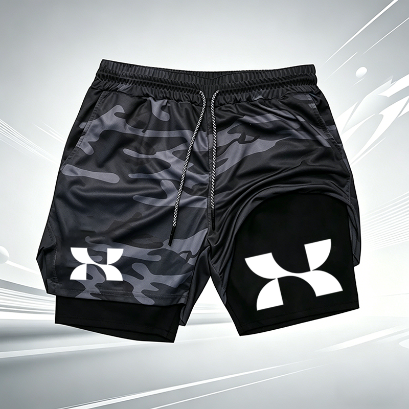 Men's 2-in-1 Running Shorts Qu - Compression Shorts Athletes recensie en prijs