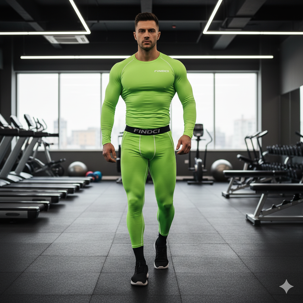 FINDCI Men's Sports Running Se - Compression Long Pant recensie en prijs