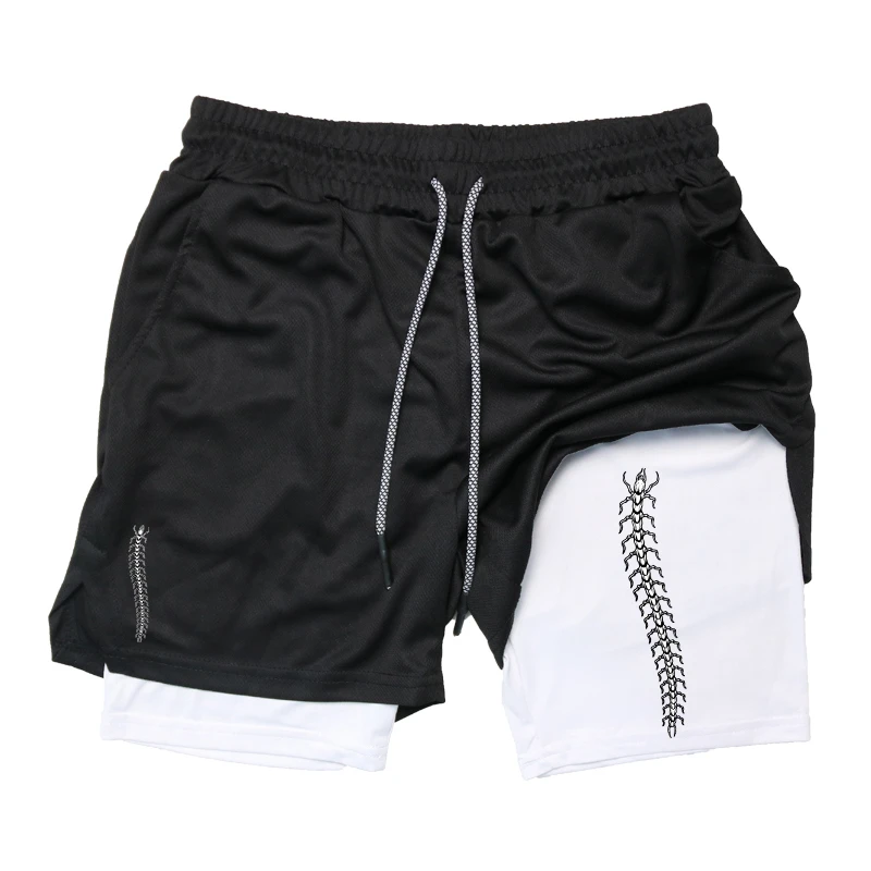 Print 2 in 1 Running Shorts fo - Compression Shorts Athletes recensie en prijs