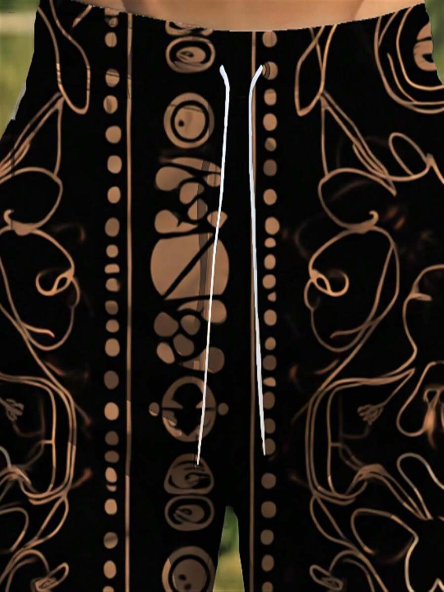 Mens Abstract Geometric Print  - Trunk Breathable Men recensie en prijs
