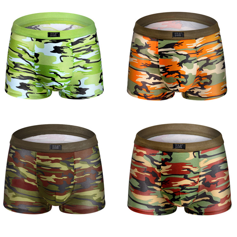 4pcs/lot Camouflage Boxer Men  - Multi Pack Underwear recensie en prijs
